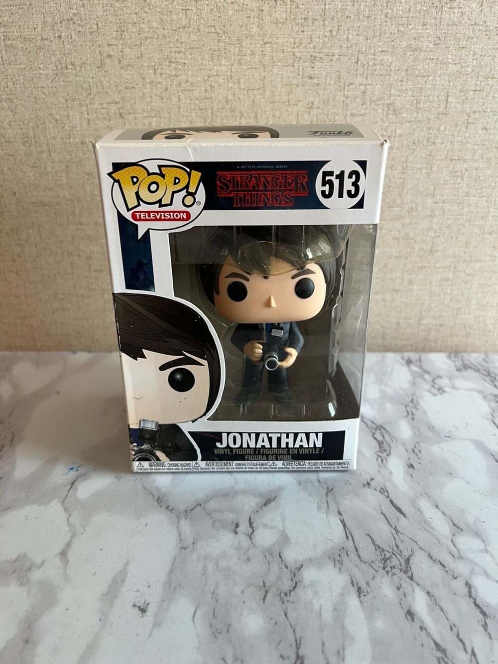 Funko Pop! Television Stranger Things Jonathan #513 Vinyl Figure